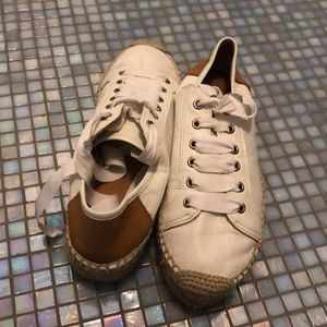 Matt Bernson two tone espadrille sneakers sz 6